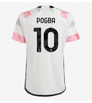 Maillot de foot Juventus Paul Pogba #10 Extérieur 2023-24 Manches Courte